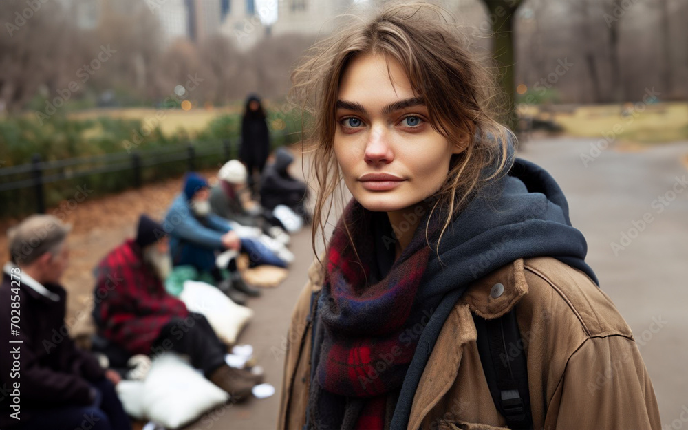 Homeless people in the capital Homeless people in New York Immigrants in America Homeless people in the capital Homeless people in New York Immigrants in America