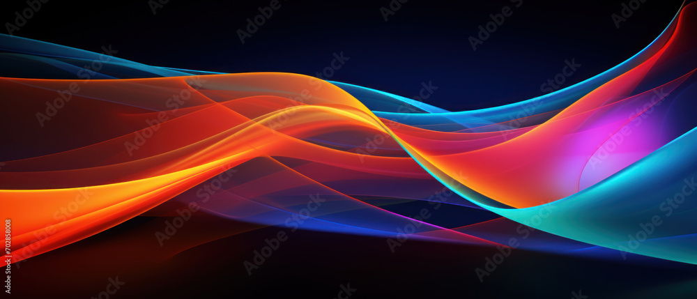 Transparent abstract wave of light in a bright and futuristic design. Transparent abstract wave of light in a bright and futuristic design.