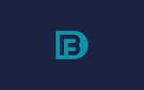 letter dfb logo icon design vector design template inspiration