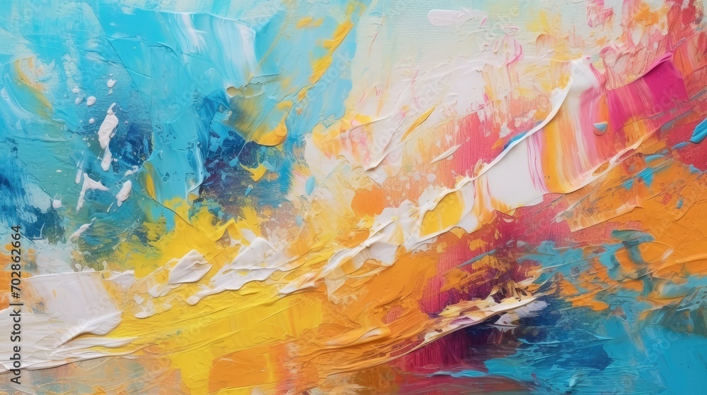 Vibrant Abstractions. Colorful Modern Art on Canvas
Vibrant Abstractions. Colorful Modern Art on Canvas