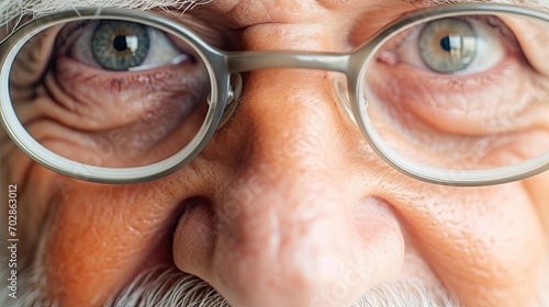 The wise gaze of age, reflecting a lifetime of experiences and a commitment to maintaining vibrant eye health.