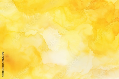 Yellow watercolor abstract background © GalleryGlider