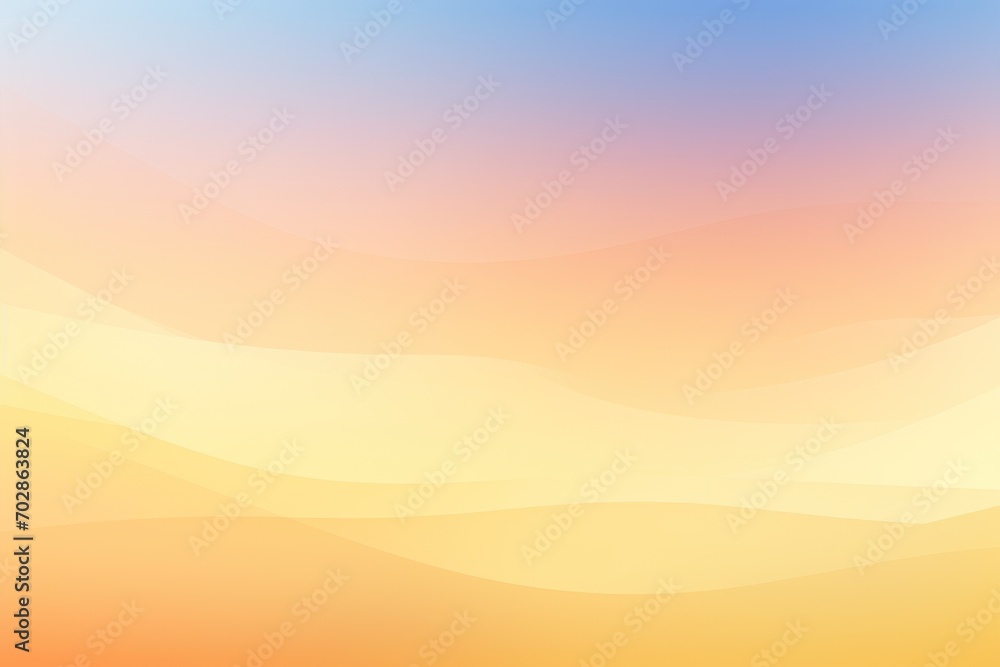 Yellow indigo peach pastel gradient background soft