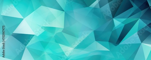 Vector abstract teal, triangles background