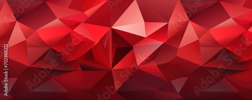 Vector abstract ruby red, triangles background