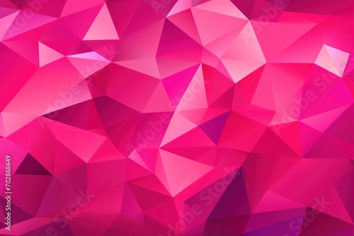 Vector abstract magenta, triangles background