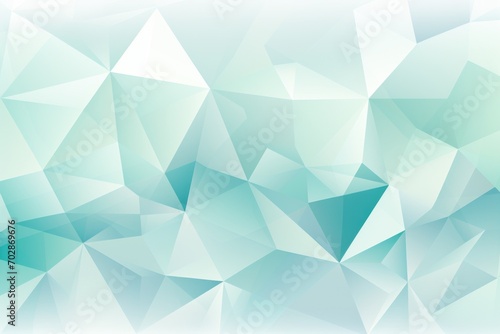 Vector abstract mint  triangles background