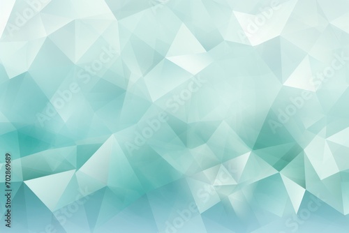 Vector abstract mint, triangles background