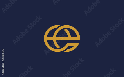 letter e circle logo icon design vector design template inspiration