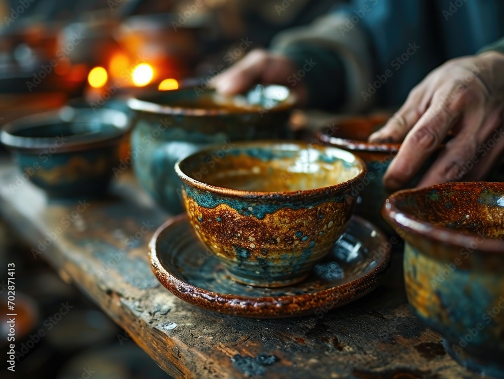 Asian Pottery Artisan