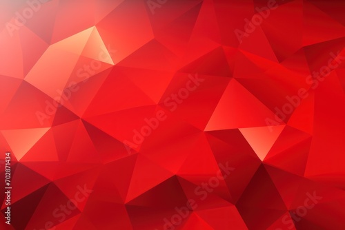 Vector abstract crimson red, triangles background