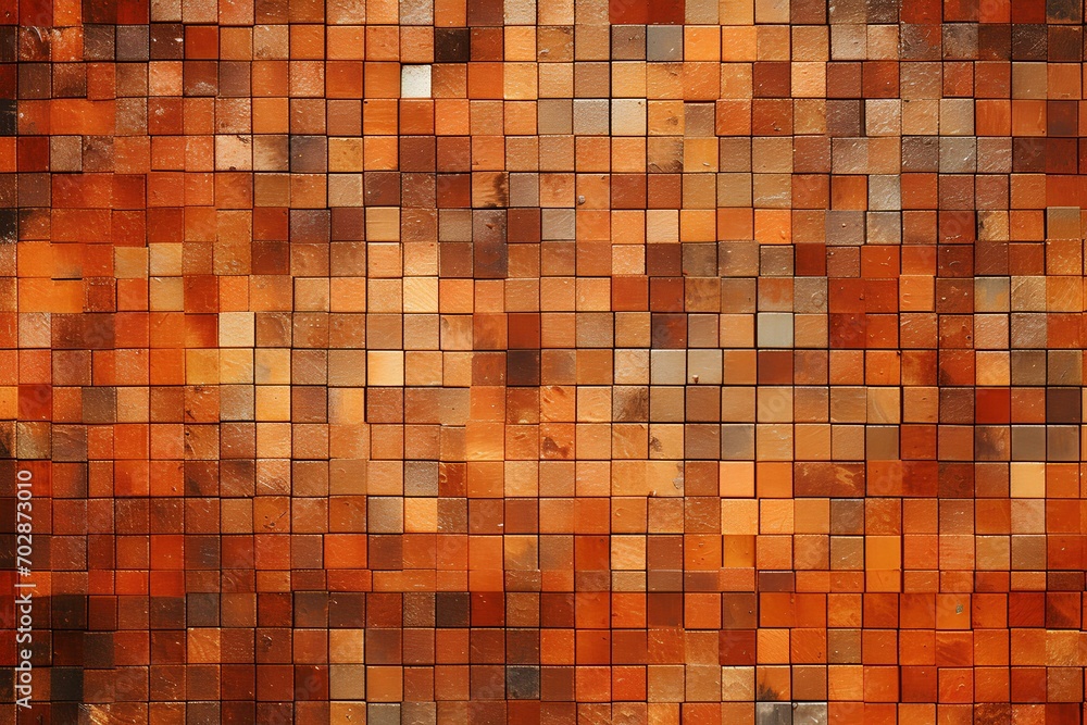 abstract mosaic background made by midjourney - obrazy, fototapety, plakaty 