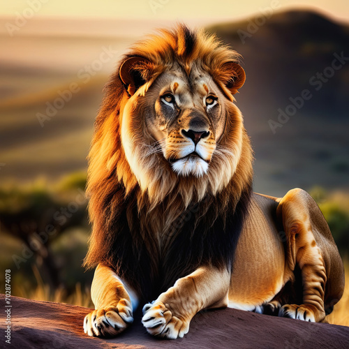 Lion best photo  generative AI