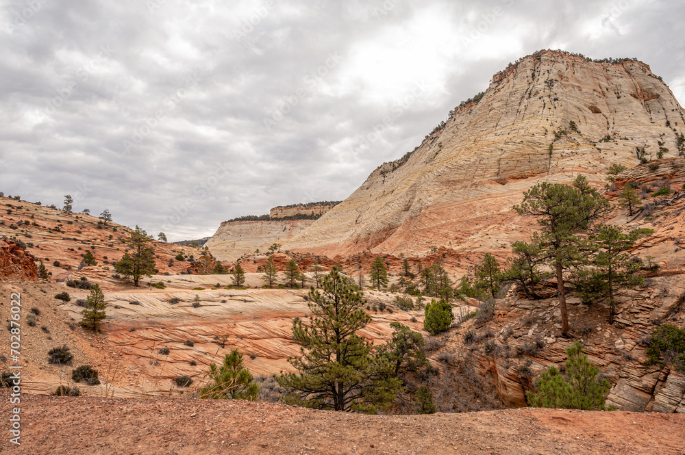 Beautiful Zion National Park in the USA Beautiful Zion National Park in the USA