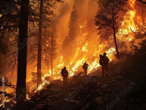 Wildfire Containment Operation