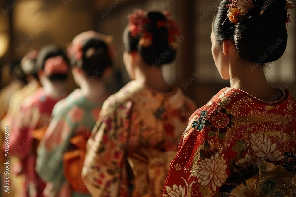 Japanese Kimono Ceremony