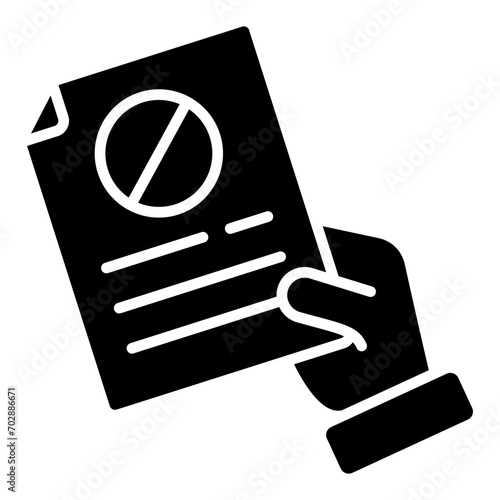 Resignation Icon Element For Design