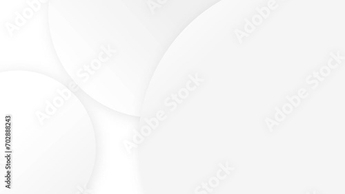 Silver circle slow motion graphic background. Minimalist geometric circle animation. Looping background.