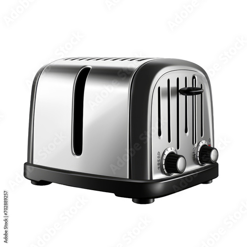 Toaster isolated on white or transparent background