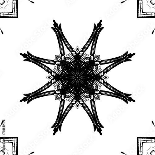 pattern, tile, mandala, seamless, design, digital, illustration, decoration, ornament, ornamental, art, symmetrical, symbol, wallpaper, background, element, decor, texture, style, ornate, beautiful