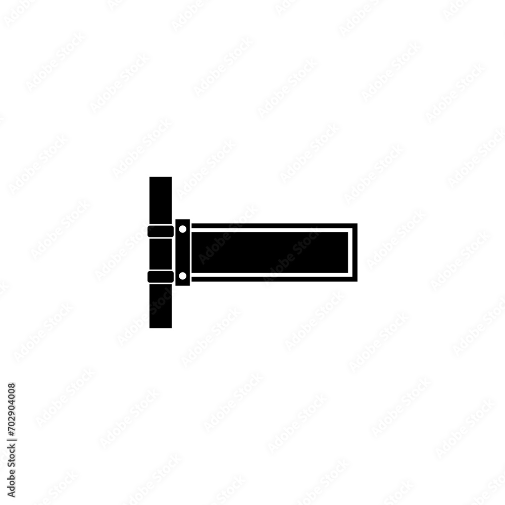Street sign icon isolated on white background Street sign icon isolated on white background
