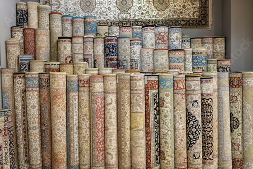 Turkish carpets at the market, Istanbul