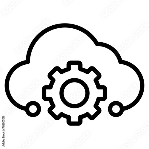 Paas Icon Element For Design