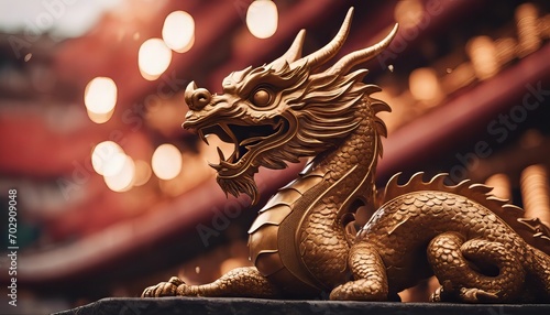 Chinese zodiac dragon. Chinese lunar new year celebration