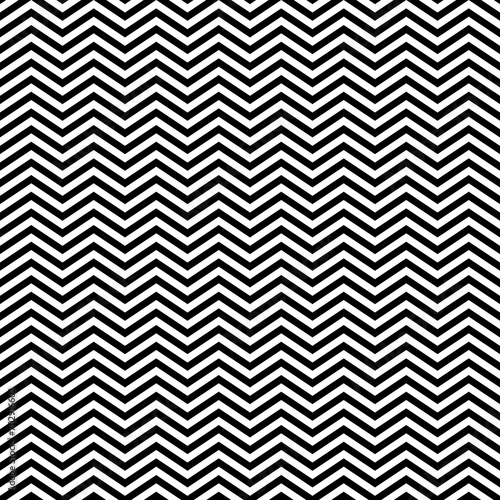 Zigzag lines. Jagged stripes. Seamless surface pattern design with triangular waves ornament. Repeated chevrons wallpaper. Digital paper. Page fills, web designing, textile print. Vector art.