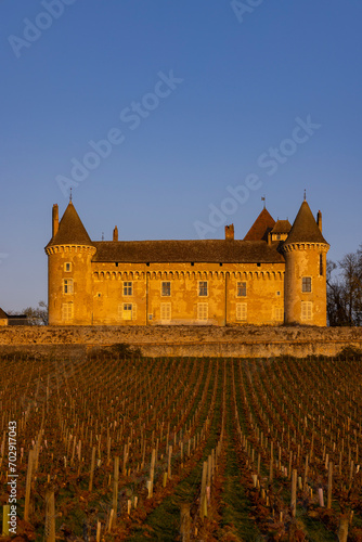 Chateau de Rully castle, Saone-et-Loire departement, Burgundy, France photo