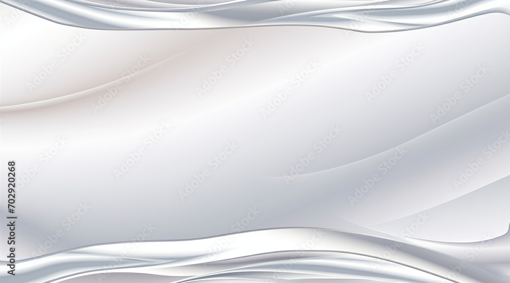 Obraz premium Silver Flowing Liquid Design 