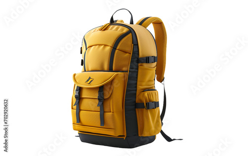 High-Resolution Coach Backpack Imagery On Transparent Background.