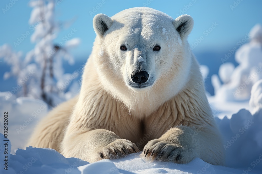 Polar Bear (Ursus maritimus), wildlife animals Polar Bear (Ursus maritimus), wildlife animals