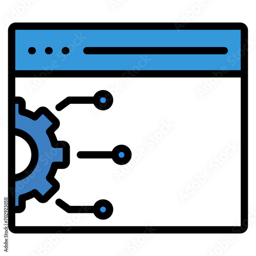 Api Integration Icon Element For Design