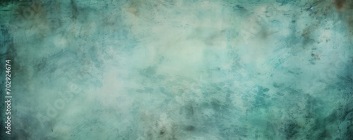 Textured pale turquoise grunge background