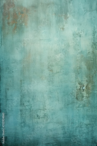 Textured pale turquoise grunge background