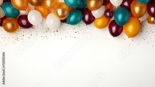Celebration Extravaganza: Colorful Party Balloons