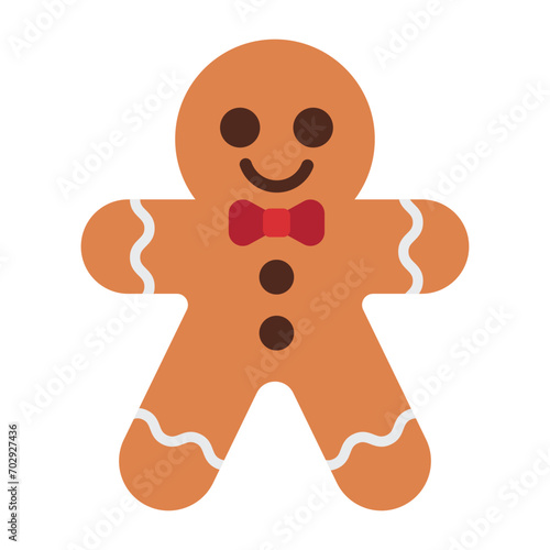 Gingerbread man Icon.
