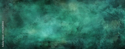 Textured emerald grunge background © GalleryGlider
