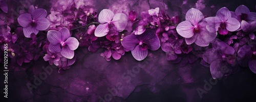 Textured dark orchid grunge background