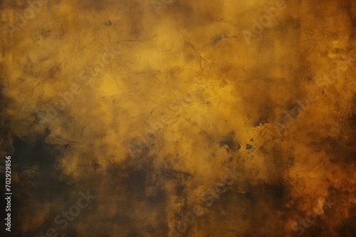 Textured dark goldenrod grunge background photo