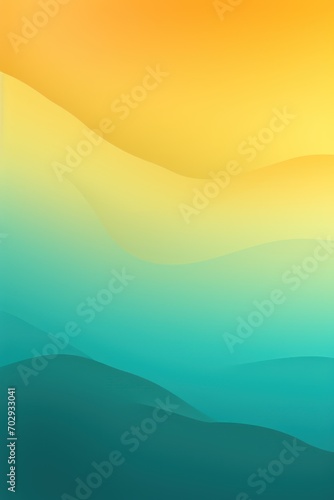 Teal olive goldenrod pastel gradient background © GalleryGlider
