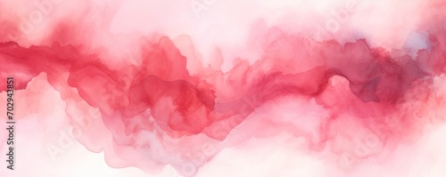 Ruby watercolor abstract background