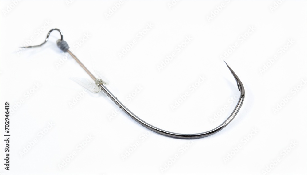 fishing hook isolated on white background fishing hook isolated on white background