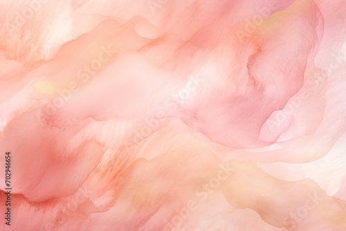 Rose Gold watercolor abstract background