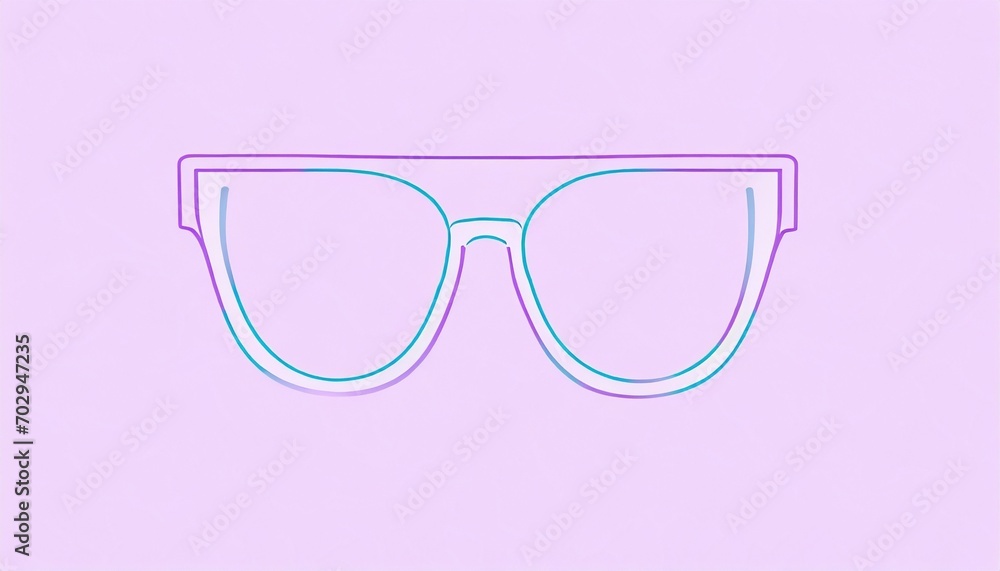 glasses frame isolated on background glasses frame isolated on background