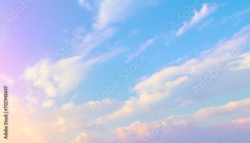 dreamy pastel summer sky wallpaper ai © Art_me2541