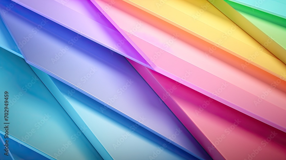 rainbow wooden blocks background