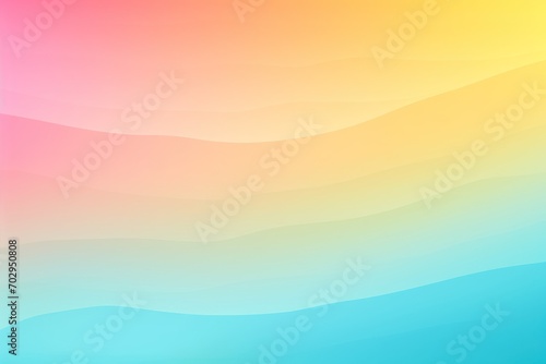 Pink yellow turquoise pastel gradient background