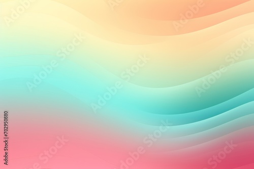 Pink yellow turquoise pastel gradient background 